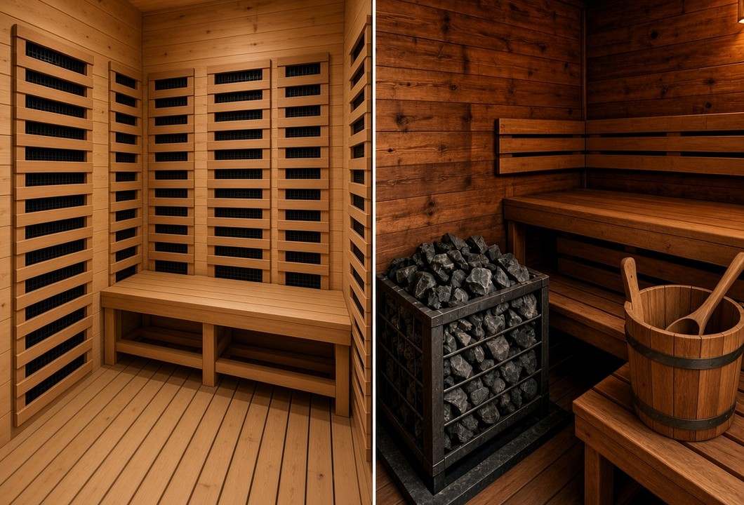 Infrared vs Traditional Sauna