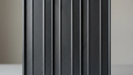 Charcoal metal roof color swatch