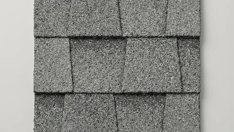 Grey shingles roof color swatch