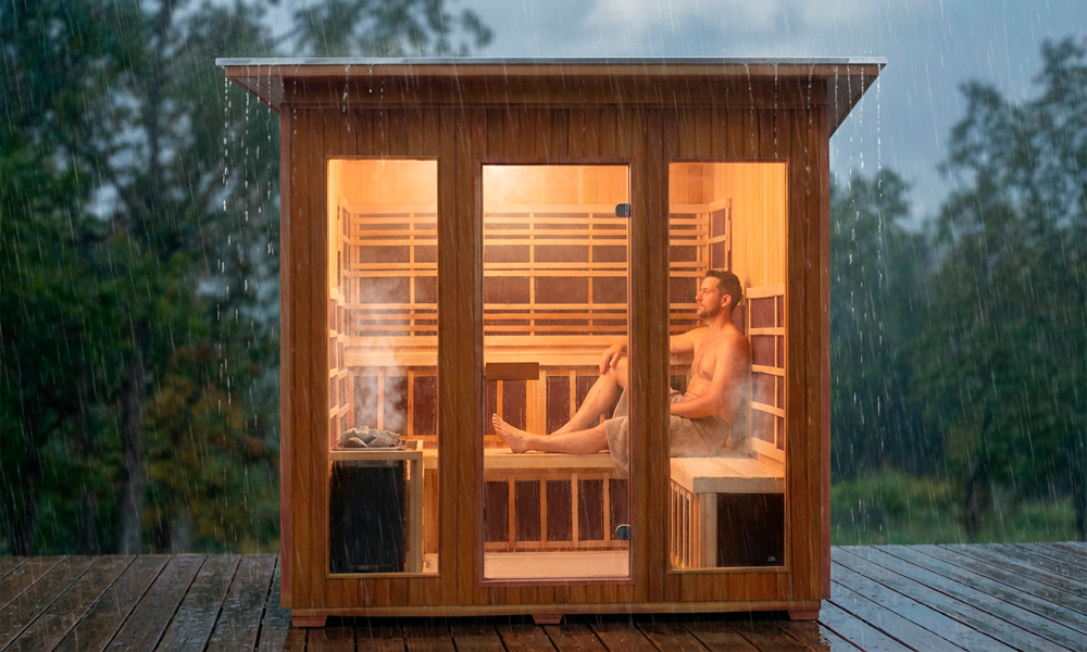 outdoor infrared sauna - 8